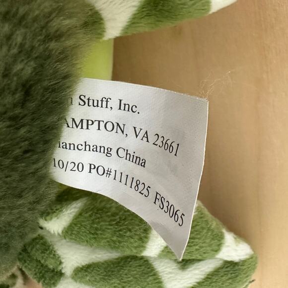 Fun Stuff Sea Turtle Plush with Pouch 12" Soft Stuffed Animal - Picture 4 of 7